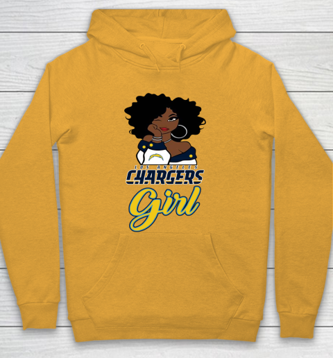 Los Angeles Chargers Girl NFL Hoodie 3