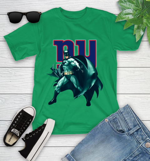 NFL Batman Football Sports New York Giants Youth T-Shirt 6
