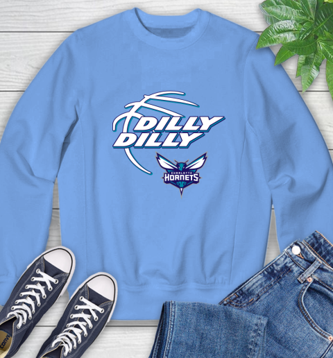 NBA Charlotte Hornets Dilly Dilly Basketball Sports Sweatshirt 11
