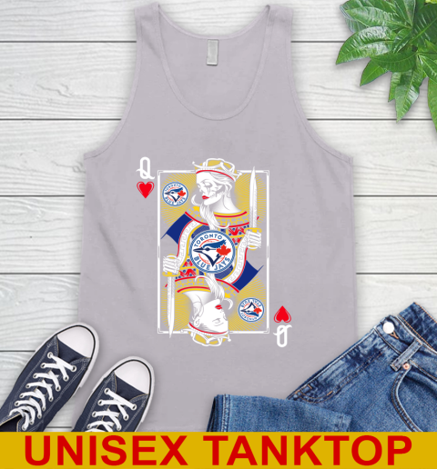 MLB Baseball Toronto Blue Jays The Queen Of Hearts Card Shirt Tank Top 3
