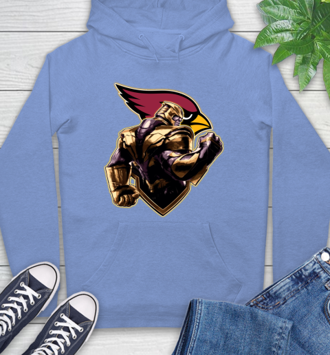 NFL Thanos Avengers Endgame Football Sports Arizona Cardinals Hoodie 11