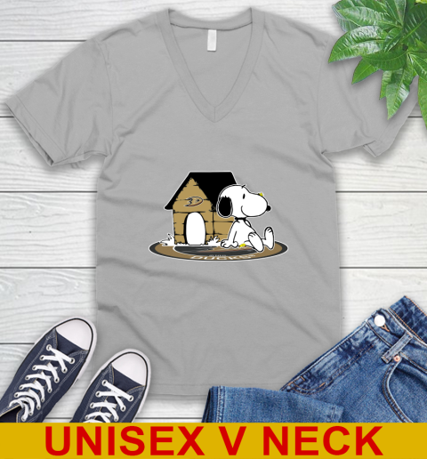 NHL Hockey Anaheim Ducks Snoopy The Peanuts Movie Shirt V-Neck T-Shirt 4