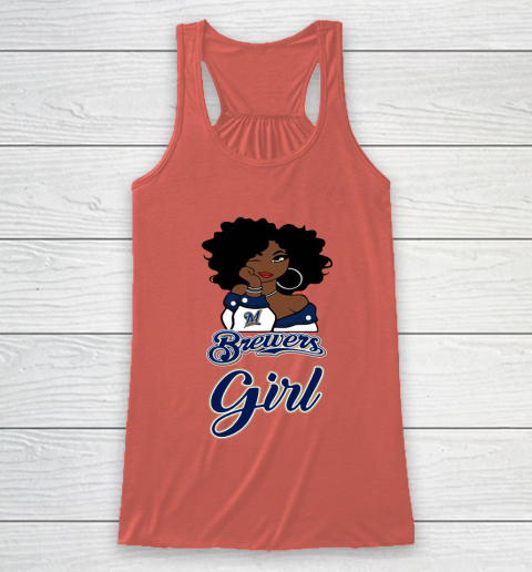 Milwaukee Brewerss Girl MLB Racerback Tank 4