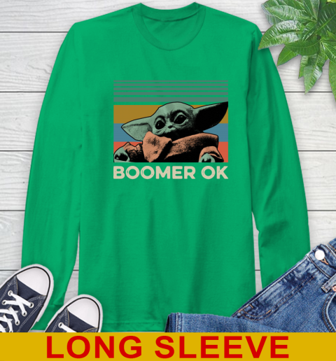 Baby Yoda Boomer OK Star Wars Vintage Shirts 62
