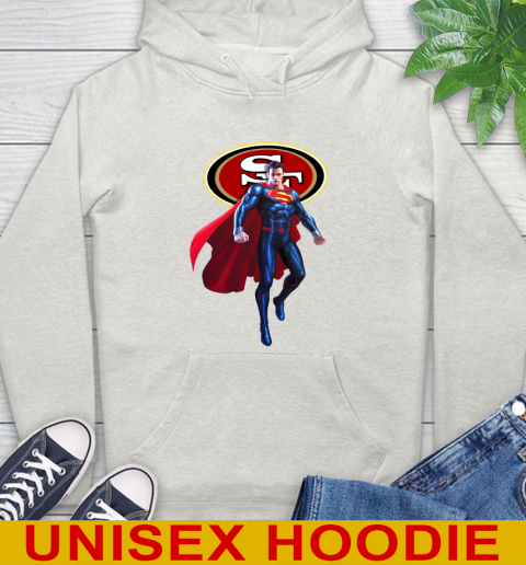 NFL Superman DC Sports Football San Francisco 49ers Hoodie 12