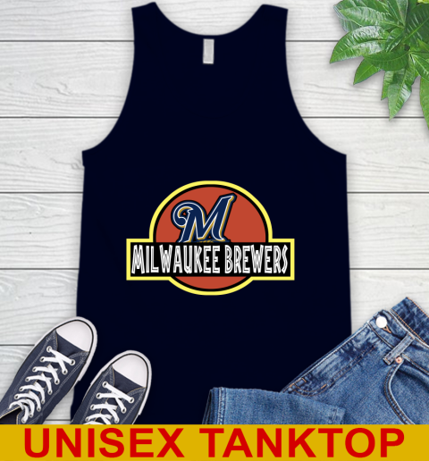 MLB Milwaukee Brewers Jurassic Park Dinosaur Movie Baseball Sports 72
