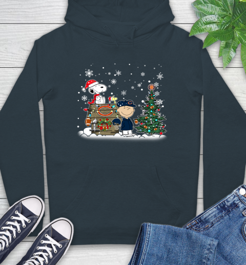 NFL Chicago Bears Snoopy Charlie Brown Christmas Football Super Bowl Sports Hoodie 7