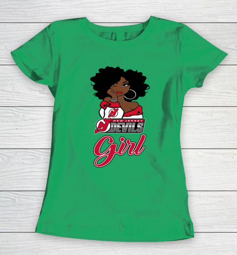 New Jersey Devils Girl NHL Women's T-Shirt 7
