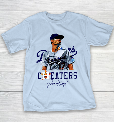 Joe Kelly Houston Astros Cheaters Youth T-Shirt 4