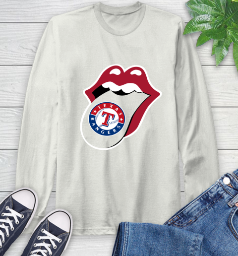 Texas Rangers MLB Baseball Lips I Root For My Team Adoring Fan 69