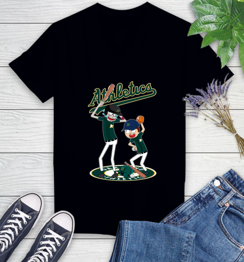 MLB Oakland Athletics Rick And Morty Baseball 78