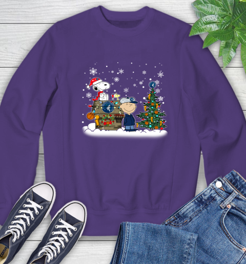 Minnesota Timberwolves NBA Basketball Christmas The Peanuts Movie Snoopy Championship Sweatshirt 4