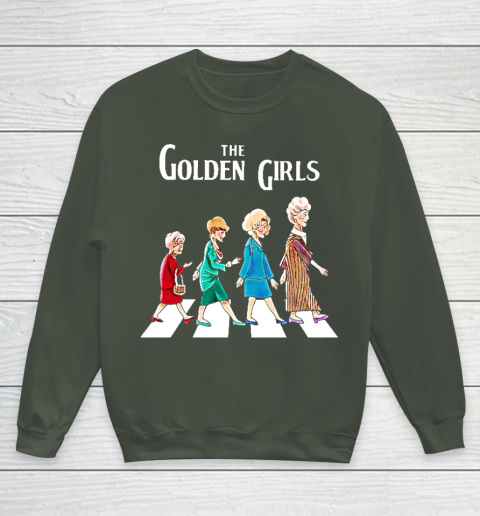 Golden Girls Tshirt fan art vintage retro The Golden Girls Rose Dorothy Blanche Youth Sweatshirt 8