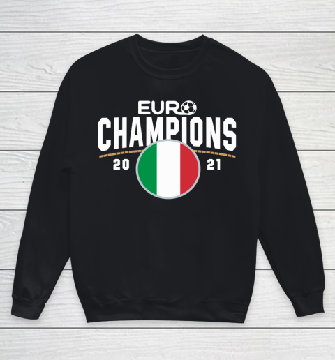Italy Euro Champions 2020 2021 Football Italia Youth Sweatshirt