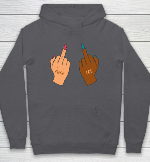 Fuck Ice Middle Fingers Protect Immigrants Anti Ice Hoodie 4