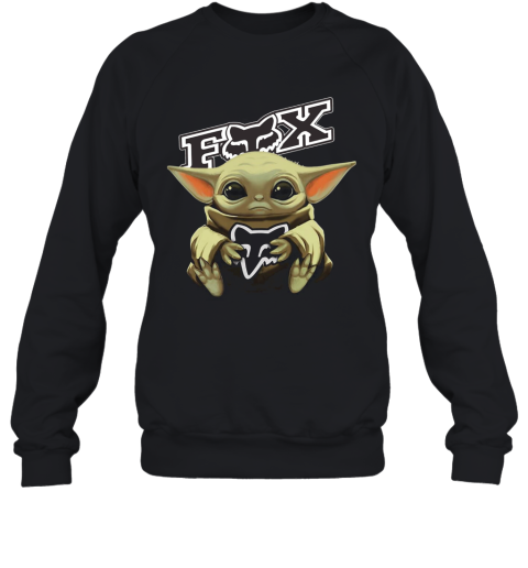 Baby Groot Hug Fox Racing T-Shirt Size S-4XL