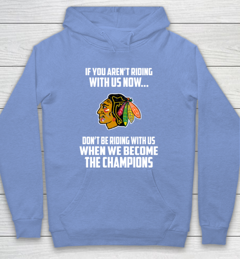 NHL Chicago Blackhawks Hockey We Become The Champions Hoodie 8