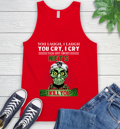 NBA Talk Shit About Brooklyn Nets I Kill You Achmed The Dead Terrorist Jeffrey Dunham Basketball Tank Top 5