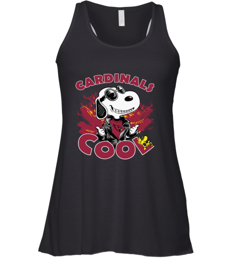 Arizona Cardinals Snoopy Joe Cool We're Awesome Racerback Tank