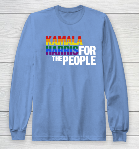 Kamala Harris 2020 for the People LGBT Long Sleeve T-Shirt 8