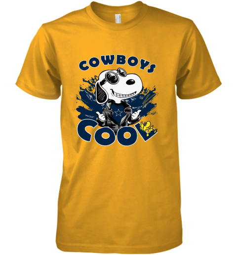 Joe Cool Snoopy Dallas Cowboys T-Shirt - T-shirts Low Price