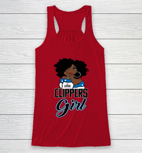 LA Clippers Girl NBA Racerback Tank 5