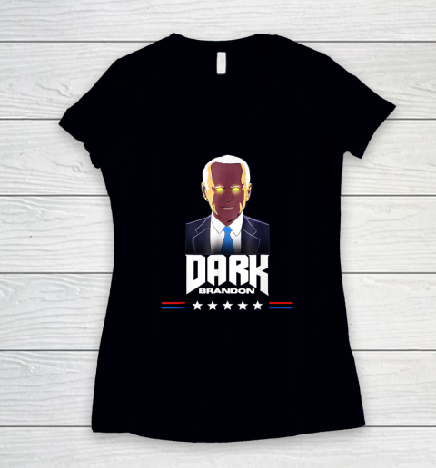 Dark Brandon Women's V-Neck T-Shirt
