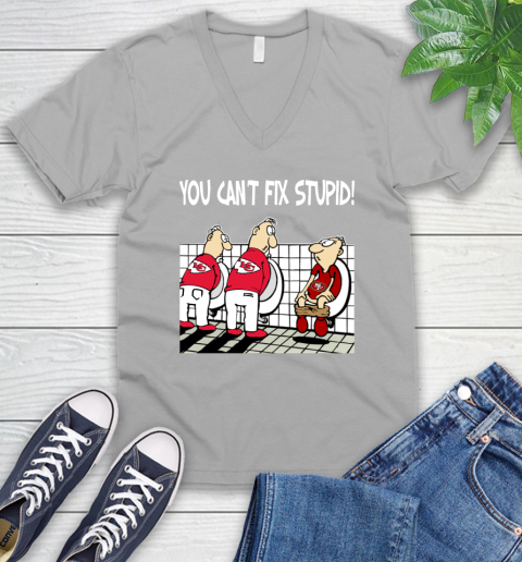 You Can't Fix Stupid Funny Kansas City Chiefs NFL Shirts 48