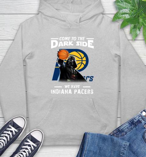 NBA Come To The Dark Side We Have Indiana Pacers Star Wars Darth Vader Basketball Hoodie 6
