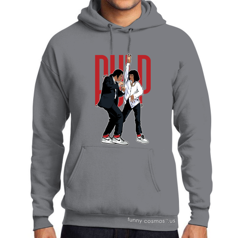 Air Jordan 1 Smoke Grey Matching Sneaker Tshirt Pulp Fiction Dance Gray and White Jordan Tshirt