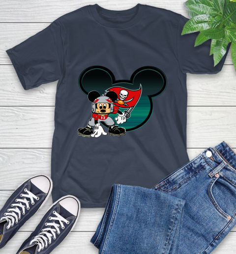 NFL Tampa Bay Buccaneers Mickey Mouse Disney Football T Shirt T-Shirt 4