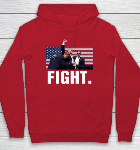 Trump Shooting Shirt Old Row Trump Fight Hoodie 6