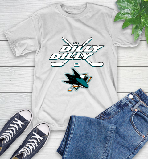NHL San Jose Sharks Dilly Dilly Hockey Sports T-Shirt