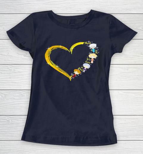 Heart The Golden Girls Thank you for being a friend Women's T-Shirt 2