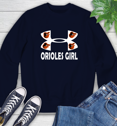 MLB Baltimore Orioles Under Armour Baseball Sports Sweatshirt 2