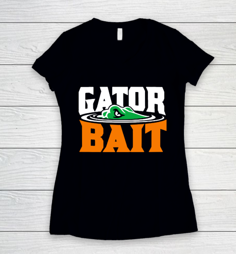 Gator Bait Women's V-Neck T-Shirt