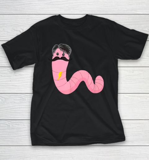 Worm With A Mustache James Tom Ariana Reality Youth T-Shirt