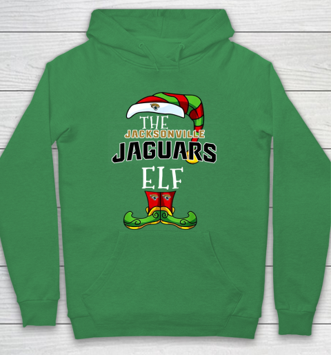 Jacksonville Jaguars Christmas ELF Funny NFL Hoodie 5