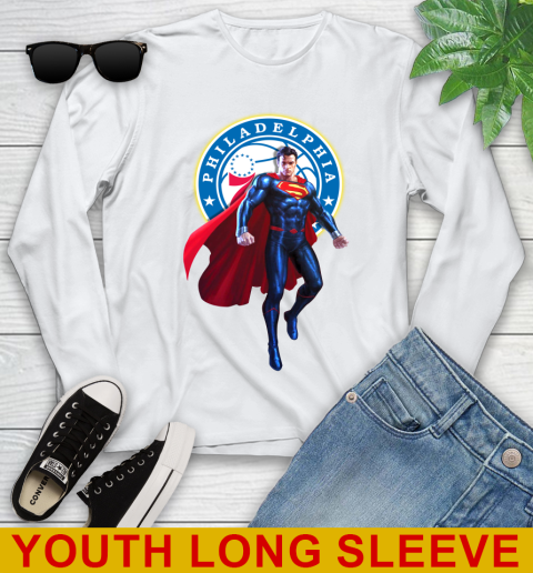 NBA Awesome Superman Basketball Sports Philadelphia 76ers 122