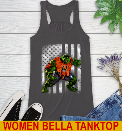 Phoenix Suns Hulk Marvel Avengers NBA Basketball American Flag Racerback Tank 10