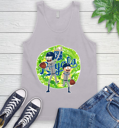 MLB Kansas City Royals Rick And Morty Baseball Sports Tank Top 4