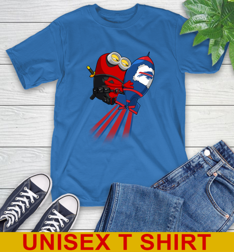 NFL Football Buffalo Bills Deadpool Minion Marvel Shirt T-Shirt 11