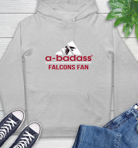 NFL A Badass Atlanta Falcons Fan Adidas Football Sports Hoodie 6