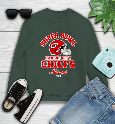 Kansas City Chiefs Super Bowl Champion Miami Logo 2020 NFL Shirts