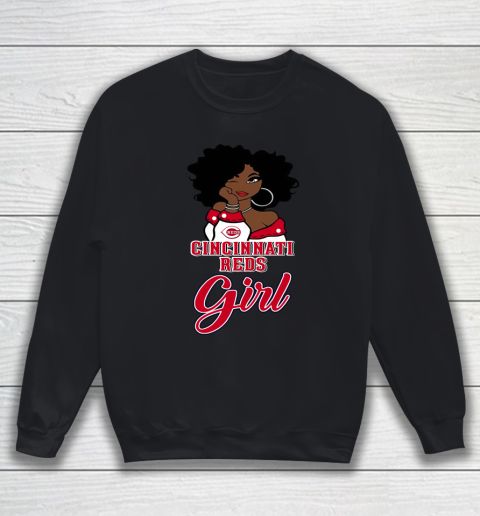 Cincinnati Reds Girl MLB Sweatshirt
