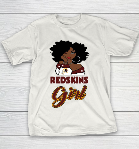 Washington Redskins Girl NFL Youth T-Shirt 3