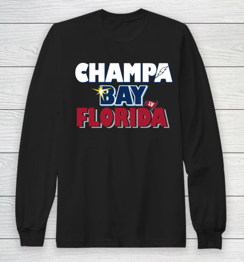 CHAMPA BAY FLORIDA SHIRT Long Sleeve T-Shirt