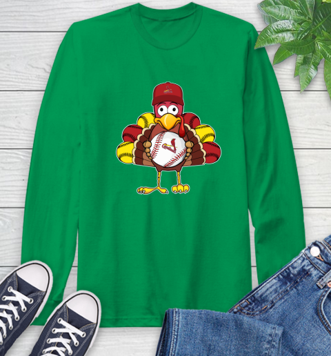 St.Louis Cardinals Turkey thanksgiving Long Sleeve T-Shirt 7