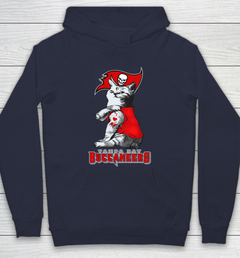 NFL Football My Cat Loves Tampa Bay Buccaneers Hoodie 2