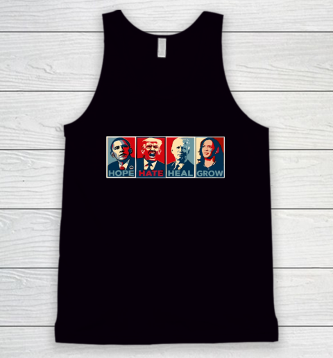Hope Hate Heal Grow Tank Top